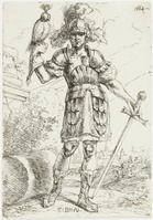 KG 2019 002
<br/>
Sint Bavo met valk
<br/>
<em>Cooghen, Leendert van der (1632 - 1681)</em>